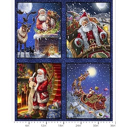 36in Santa's Journey Panel